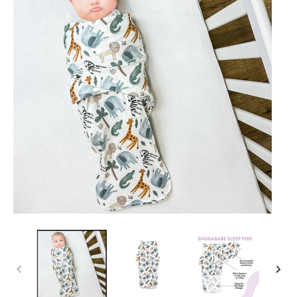 Norani Swaddle Safari